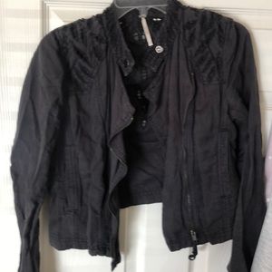 Free People crop Jacket